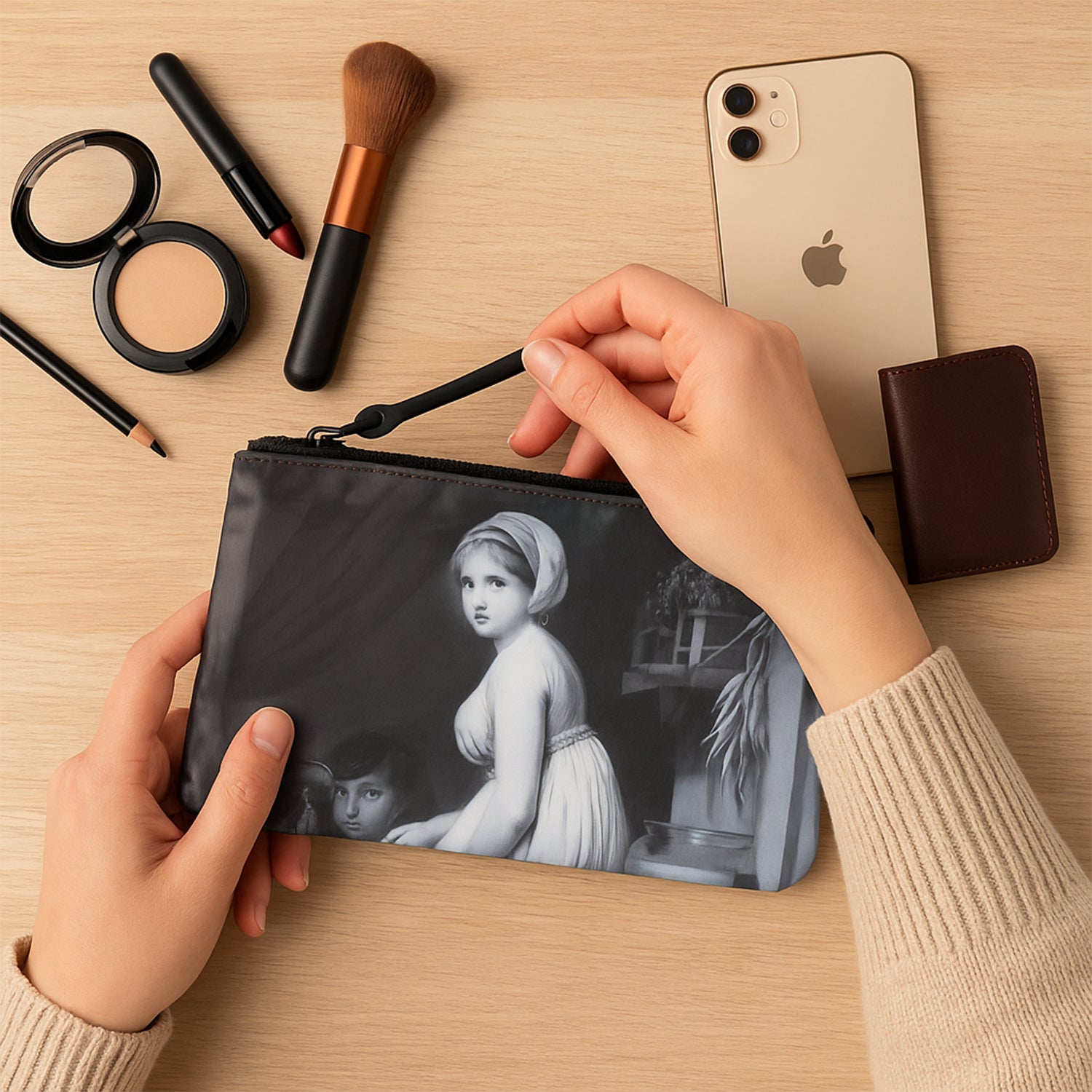 Stylish Multipurpose Makeup & Stationery Bag (19x12cm & 1pc) Stylish Multipurpose Makeup & Stationery Bag (19x12cm & 1pc)